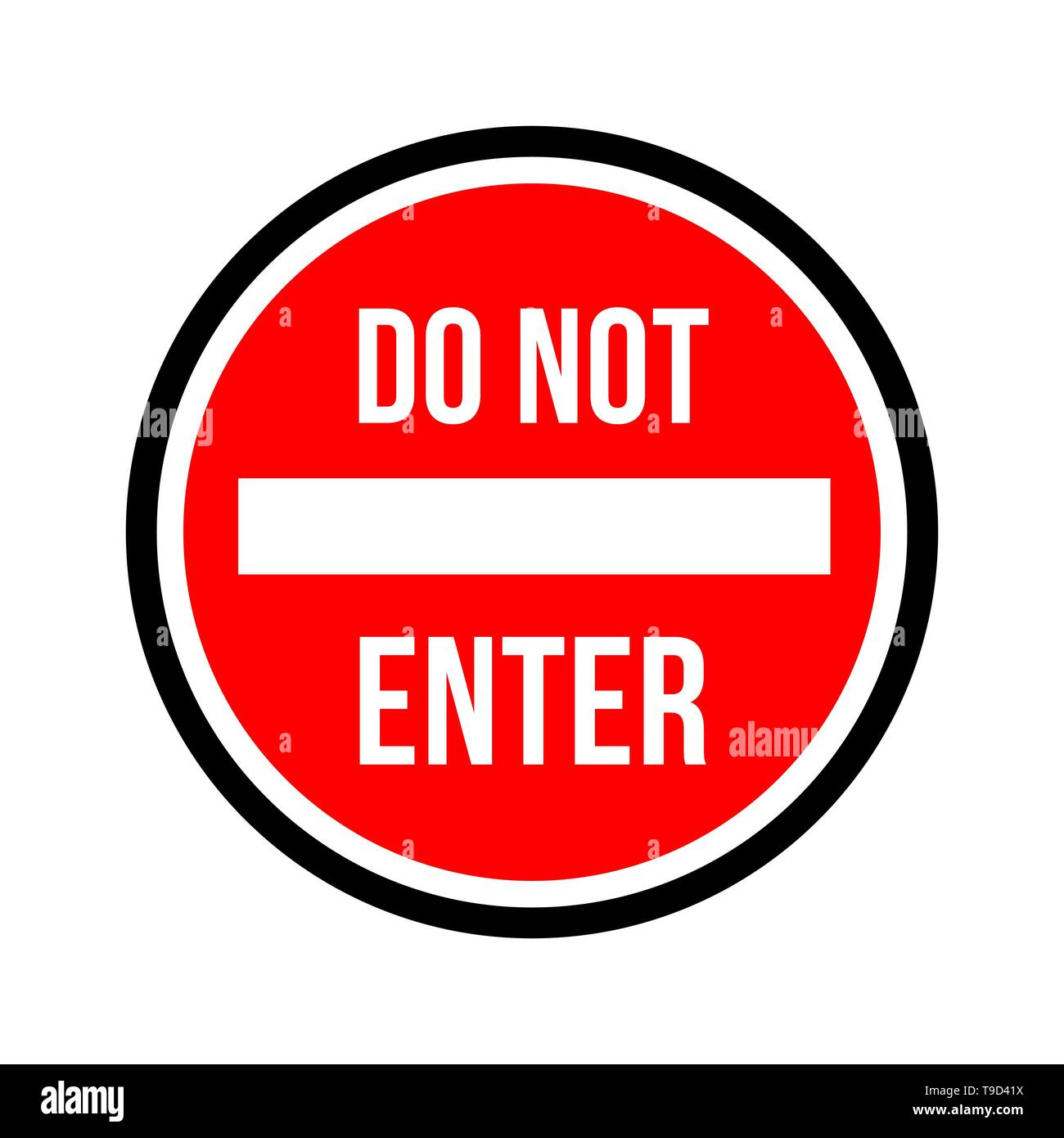 Do Not Enter Symbol