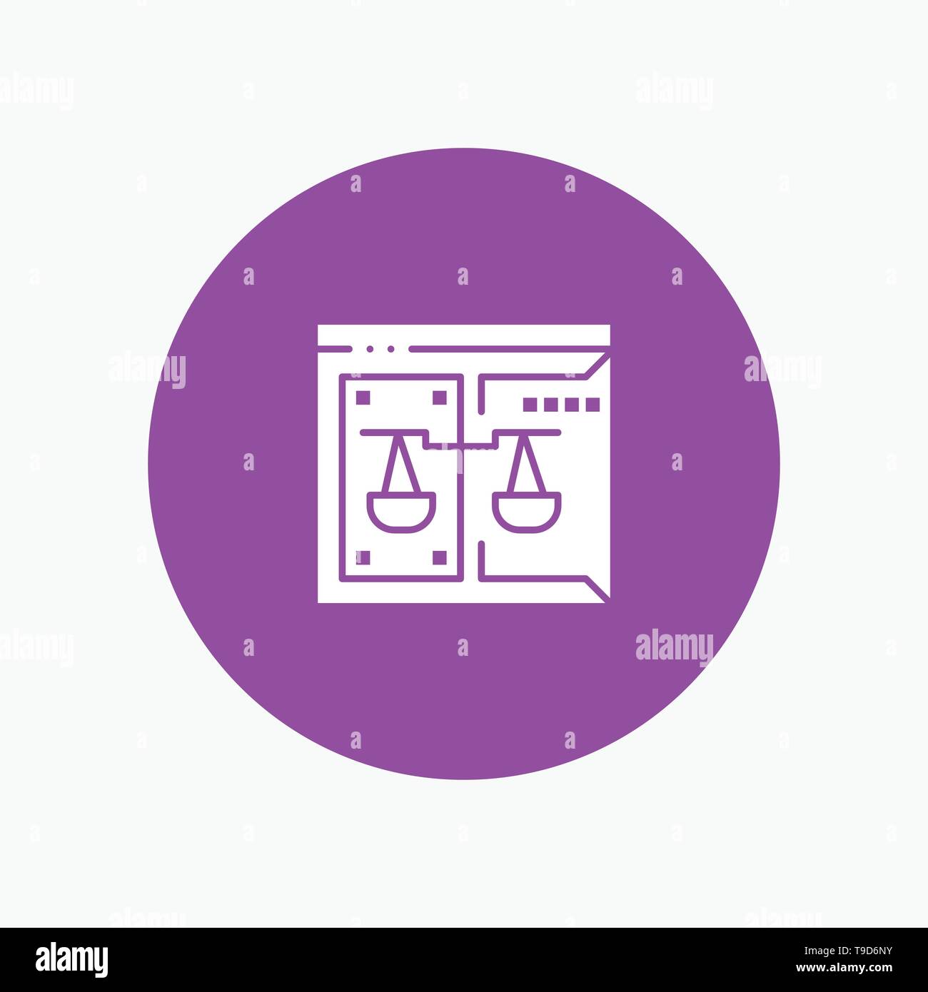 Business, Copyright, Court, Digital, Law Stock Vector