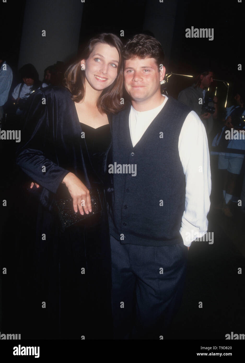Actor sean astin wife christine hires stock photography and images Alamy