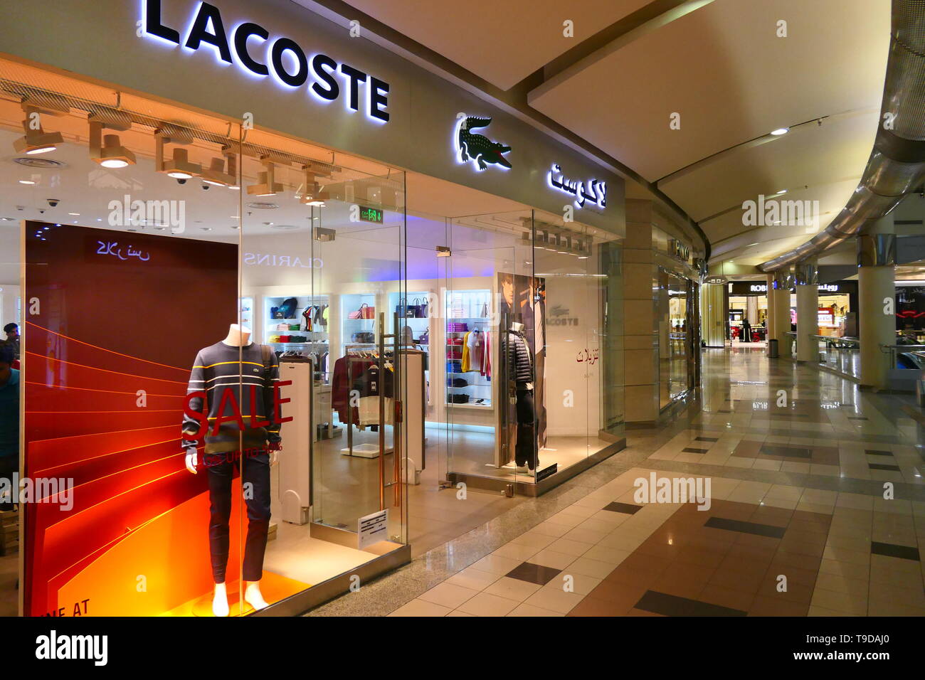 lacoste mall