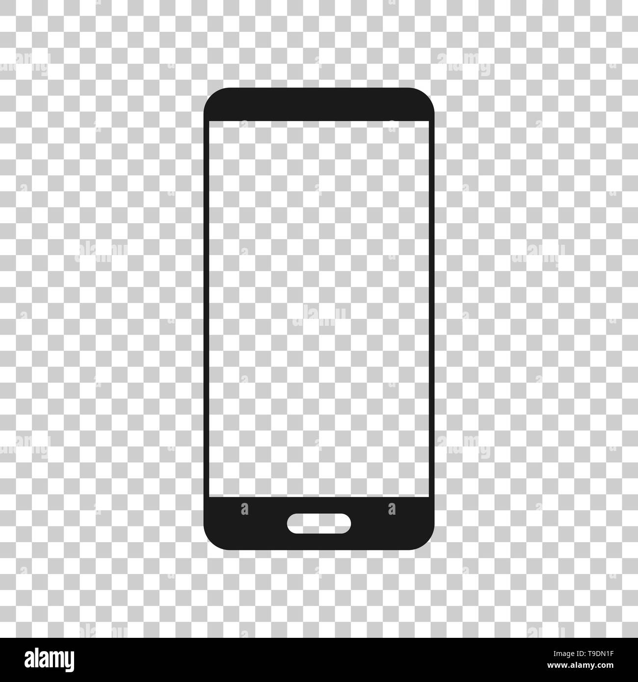 Phone Device Sign Icon In Transparent Style Smartphone Vector Illustration On Isolated Background Telephone Business Concept Stock Vector Image Art Alamy