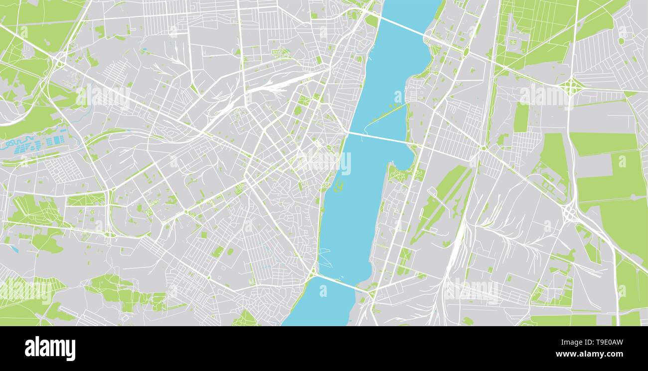 Urban vector city map of Voronezh, Russia Stock Vector Image & Art Alamy