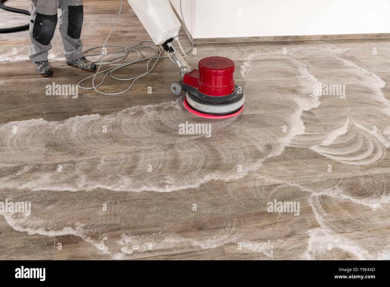 Floor cleaning machine hi-res stock photography and images - Alamy