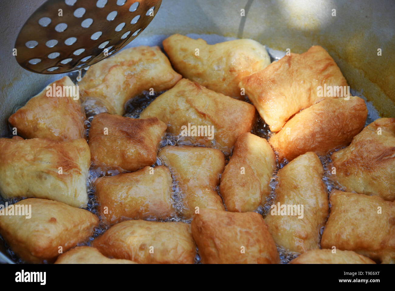 Boortsog - kazakh national food Stock Photo - Alamy