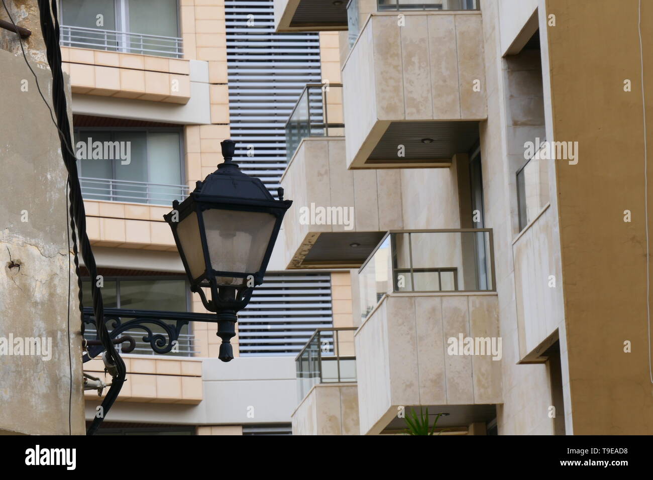 A old lamp from an abandoned house in Beirut, Lebanon Stock Photo - Alamy