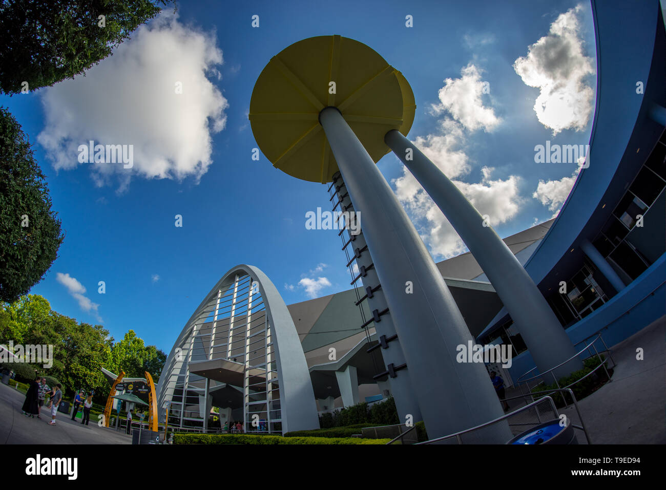 Orlando, Florida, USA - June 2015 : Universal Studios Theme Park, Men In Black attraction Stock Photo