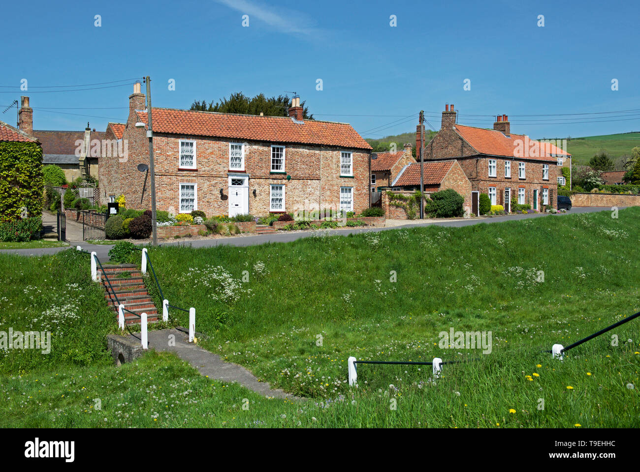 The village of Wilton, East Yorkshire, England UK Stock Photo