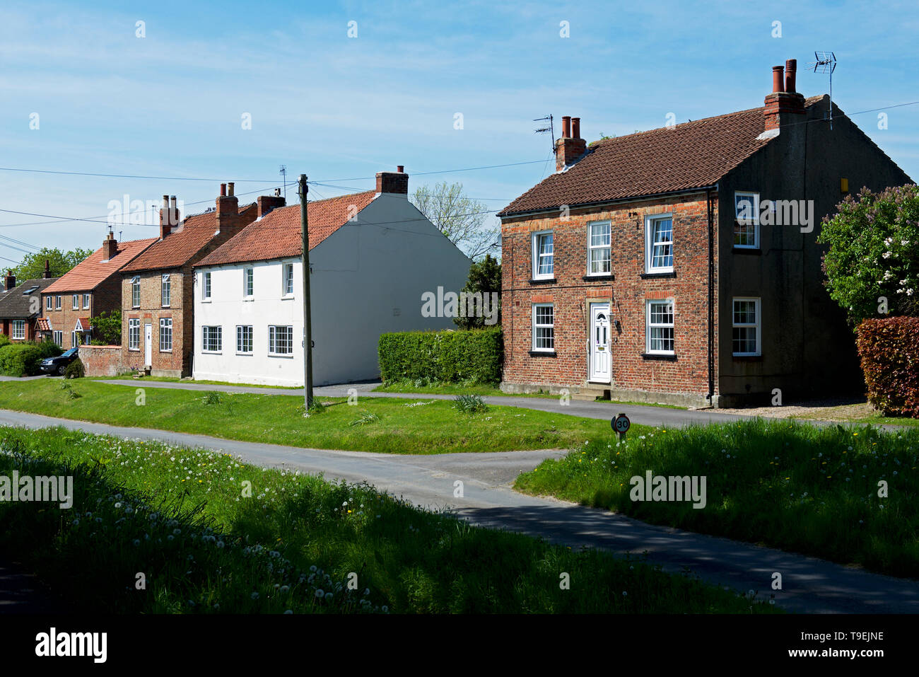 The village of Wilton, East Yorkshire, England UK Stock Photo