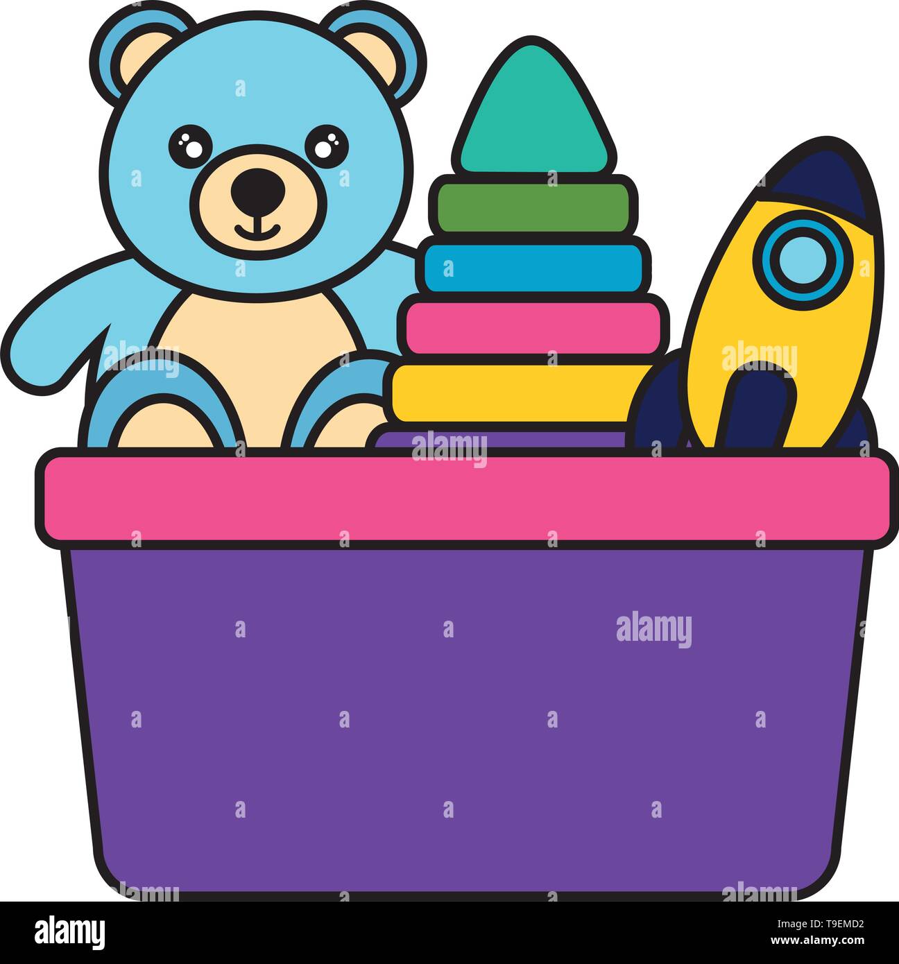 Kids Toys Design Stock Vector Image Art Alamy kids-toys-design-stock-vector-image-art-alamy