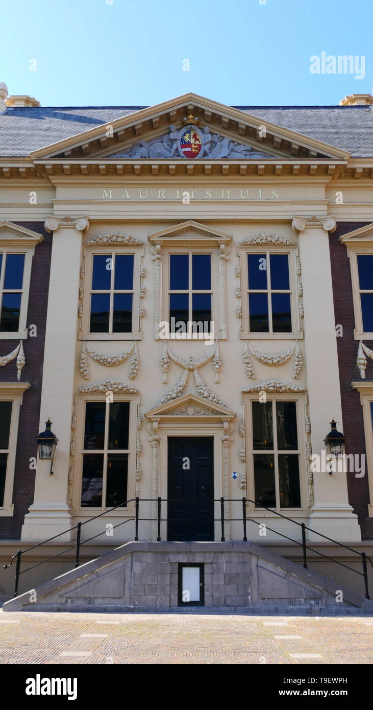 The historic and famous Mauritshuis Museum in The Hague, The Netherlands Stock Photo