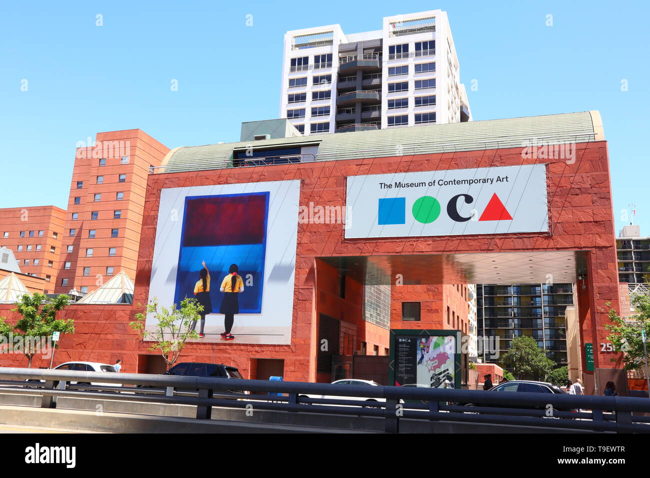 MOCA Museum of Contemporary Art in LOS ANGELES - California Stock Photo