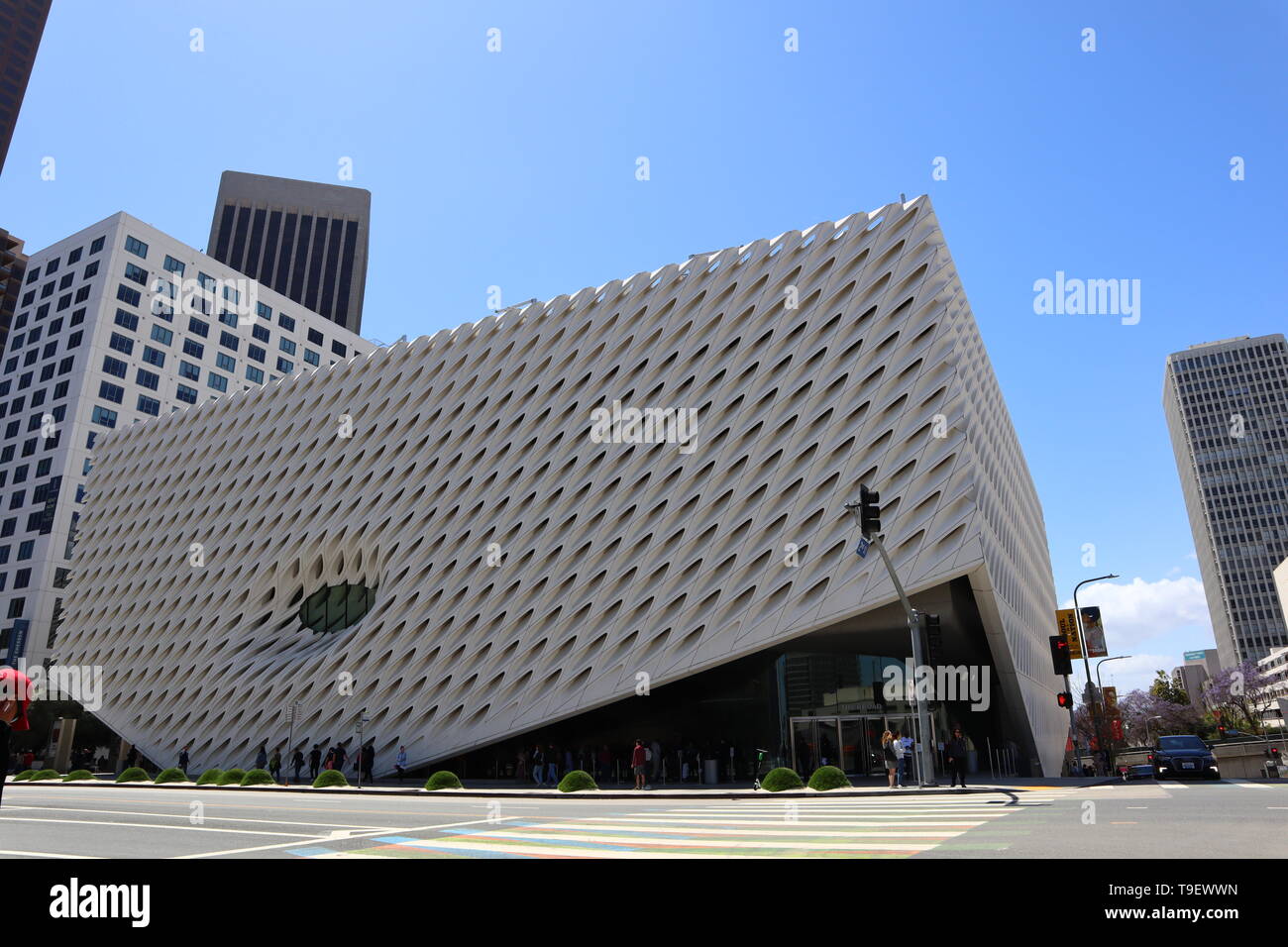 The Broad, contemporary art museum on Grand Avenue in Downtown Los