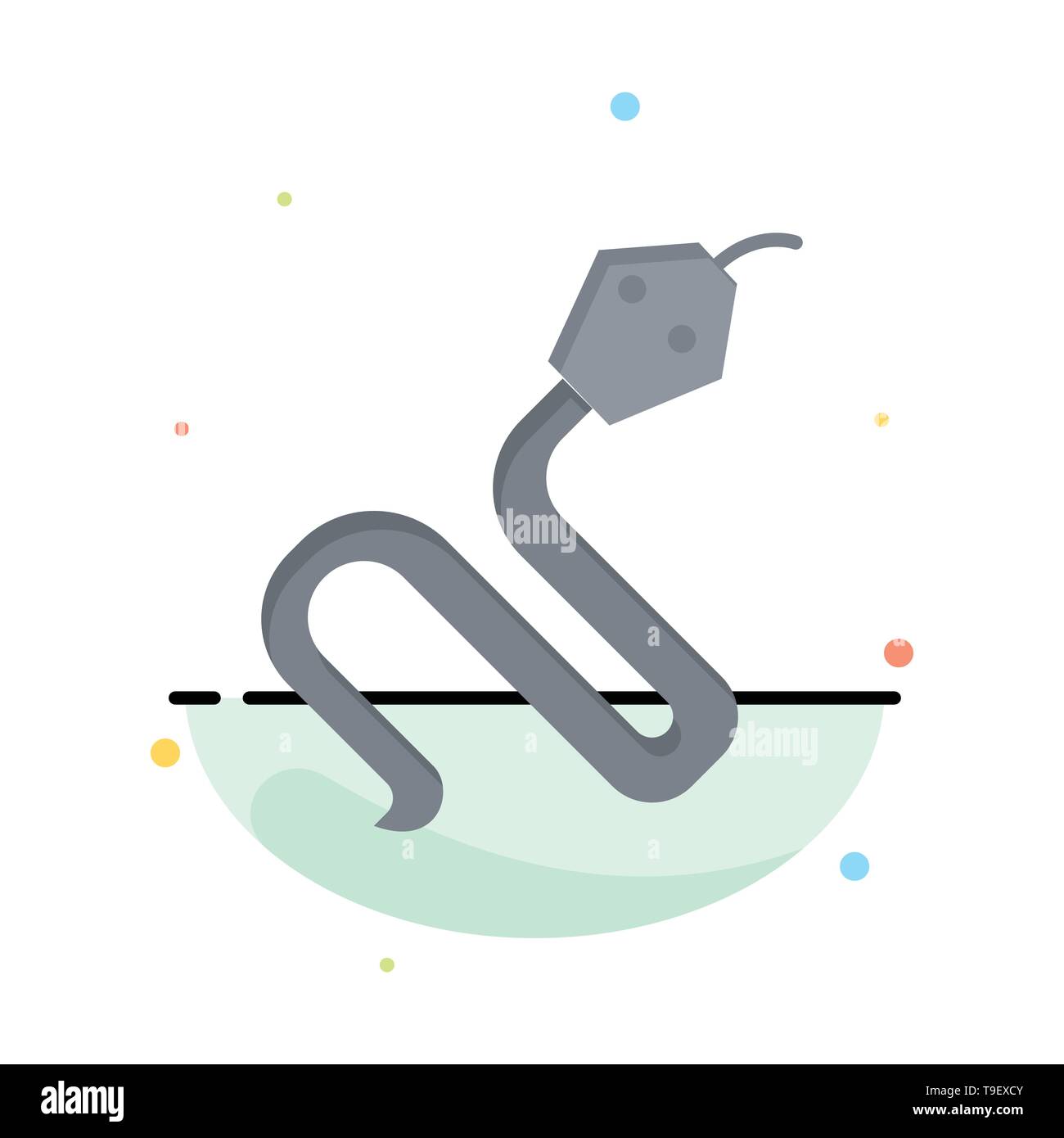 Animal, Cobra, India, King Abstract Flat Color Icon Template Stock Vector Image & Art - Alamy Animal, Cobra, India, King Abstract Flat Color Icon Template Stock Vector Image & Art - Alamy