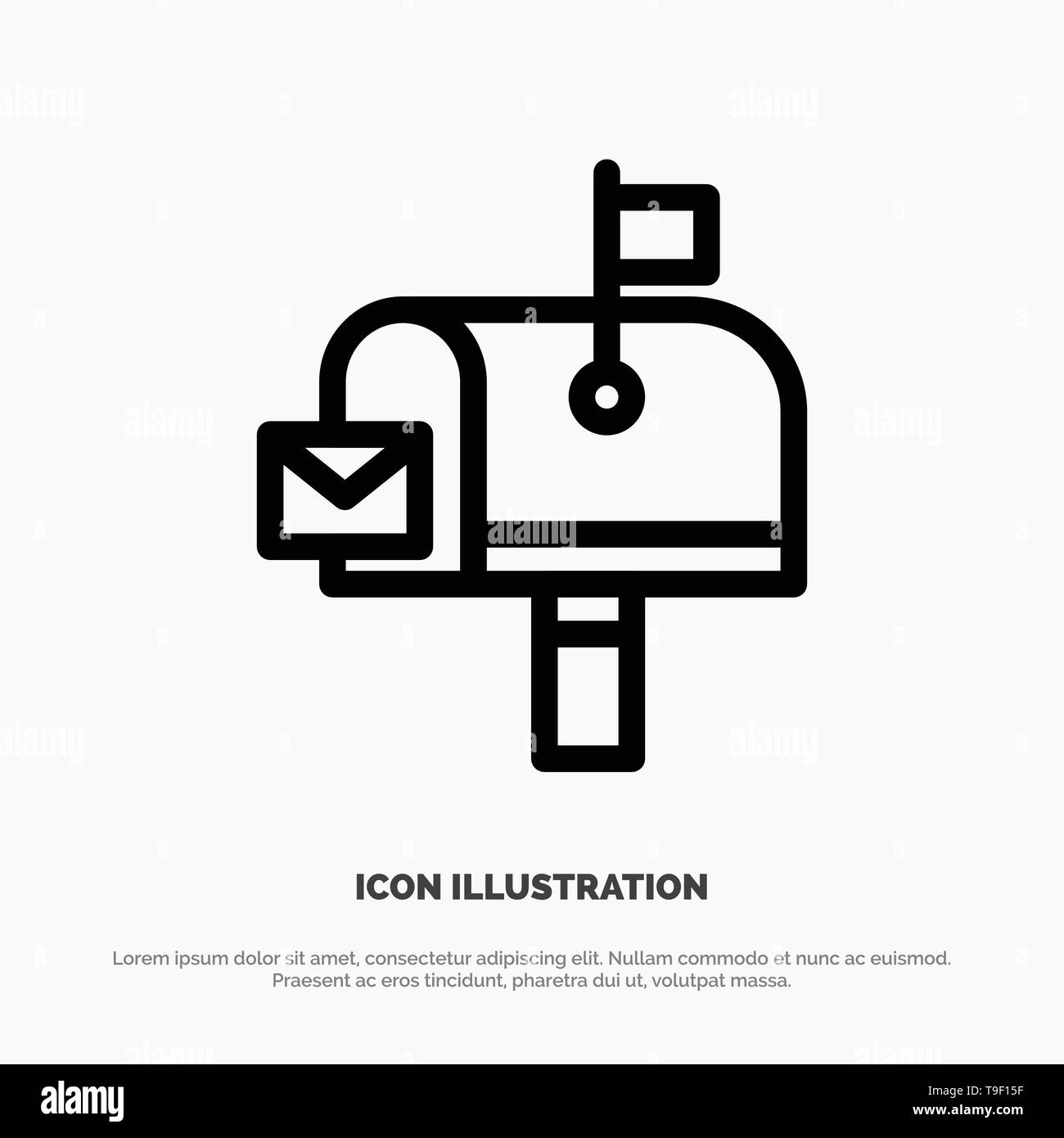 Hand letter post box Cut Out Stock Images & Pictures - Alamy