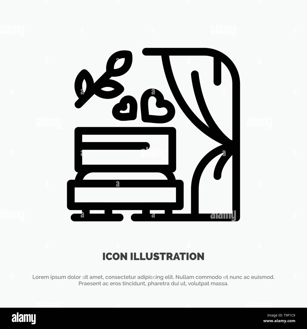 Wedding arch icon Stock Vector Images - Alamy