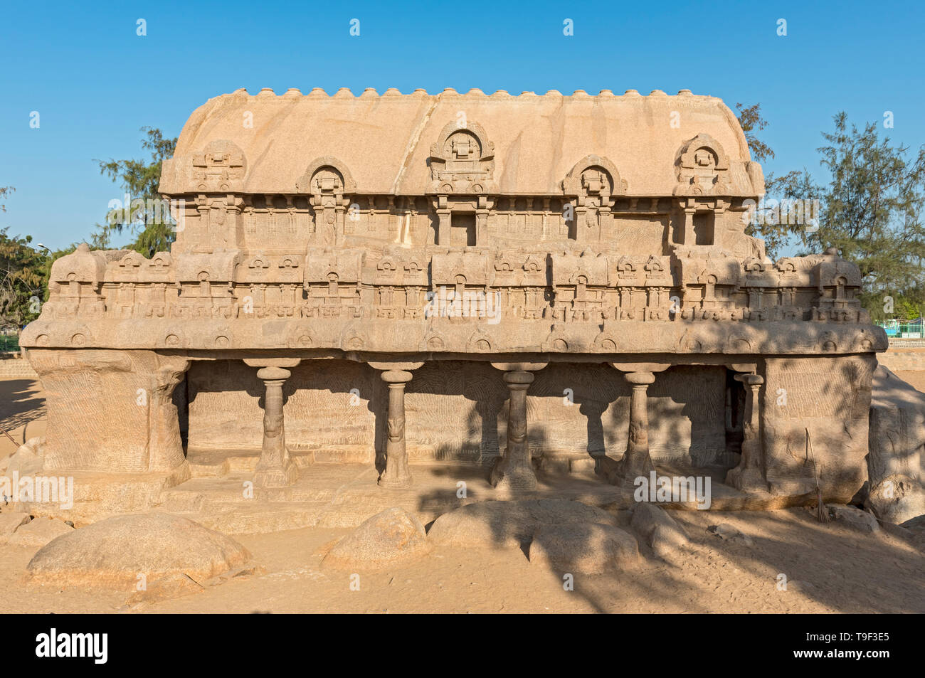 Bhima Ratha, Pancha Rathas (Five Rathas), Mahabalipuram (Mamallapuram