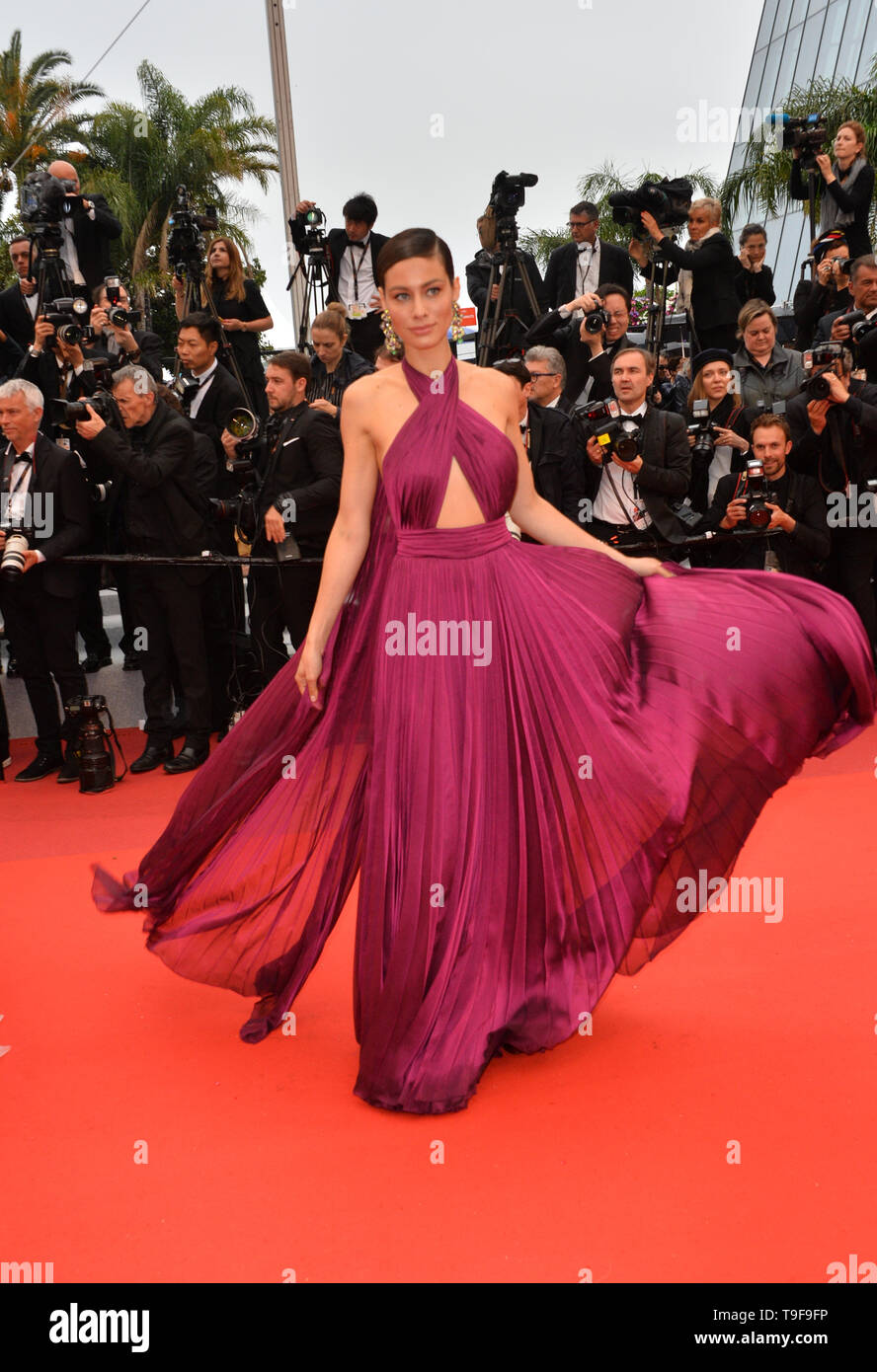 CANNES, FRANCE. May 18, 2019: Marica Pellegrinelli at the gala premiere