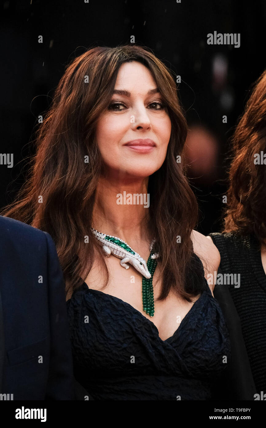 Monica Bellucci poses on the red carpet for The Best Years of a Life on