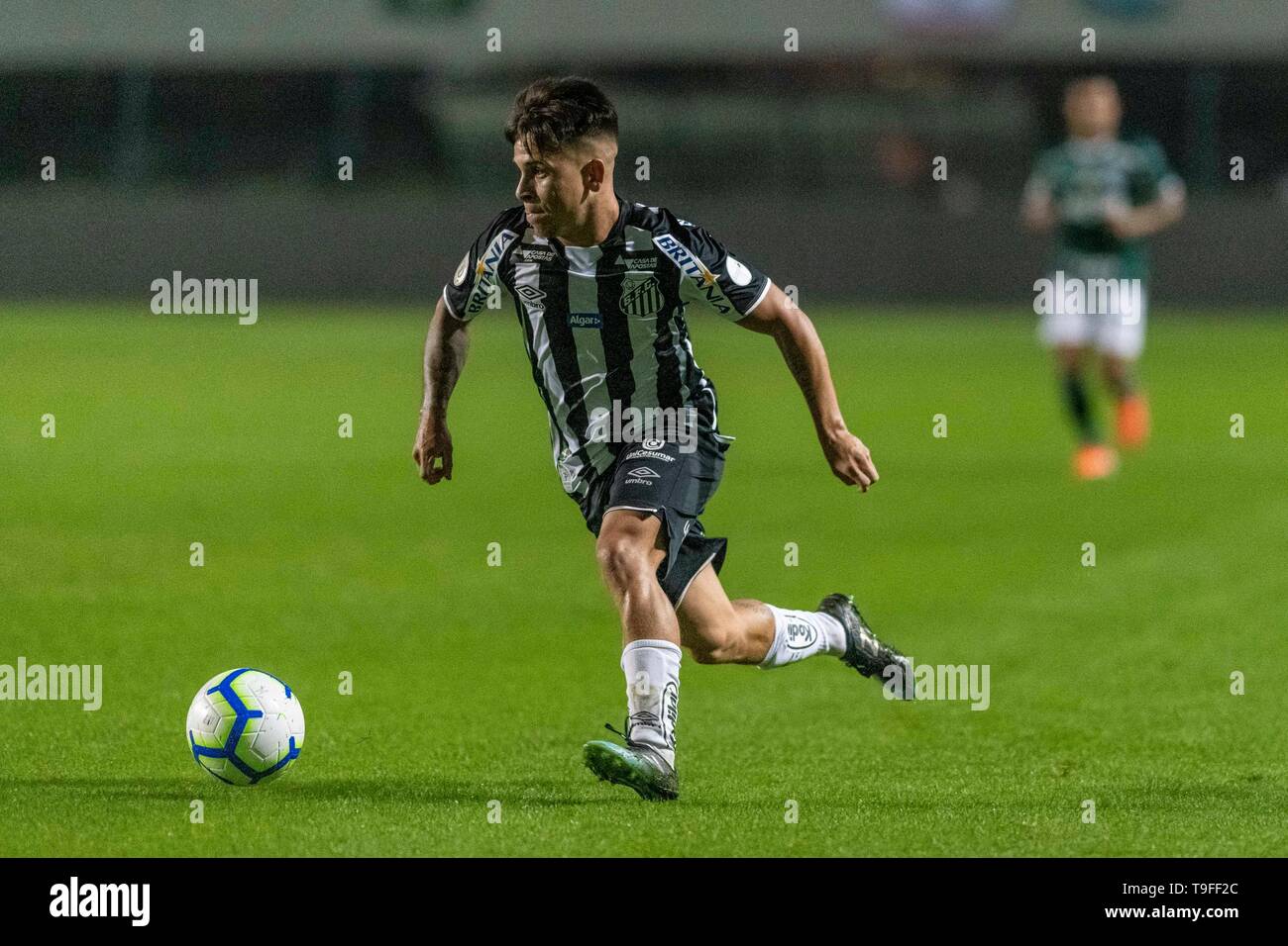 Sao Paulo Sp 17 05 2019 Palmeiras X Santos Soteldo Do Santos During Match Between Palmeiras And