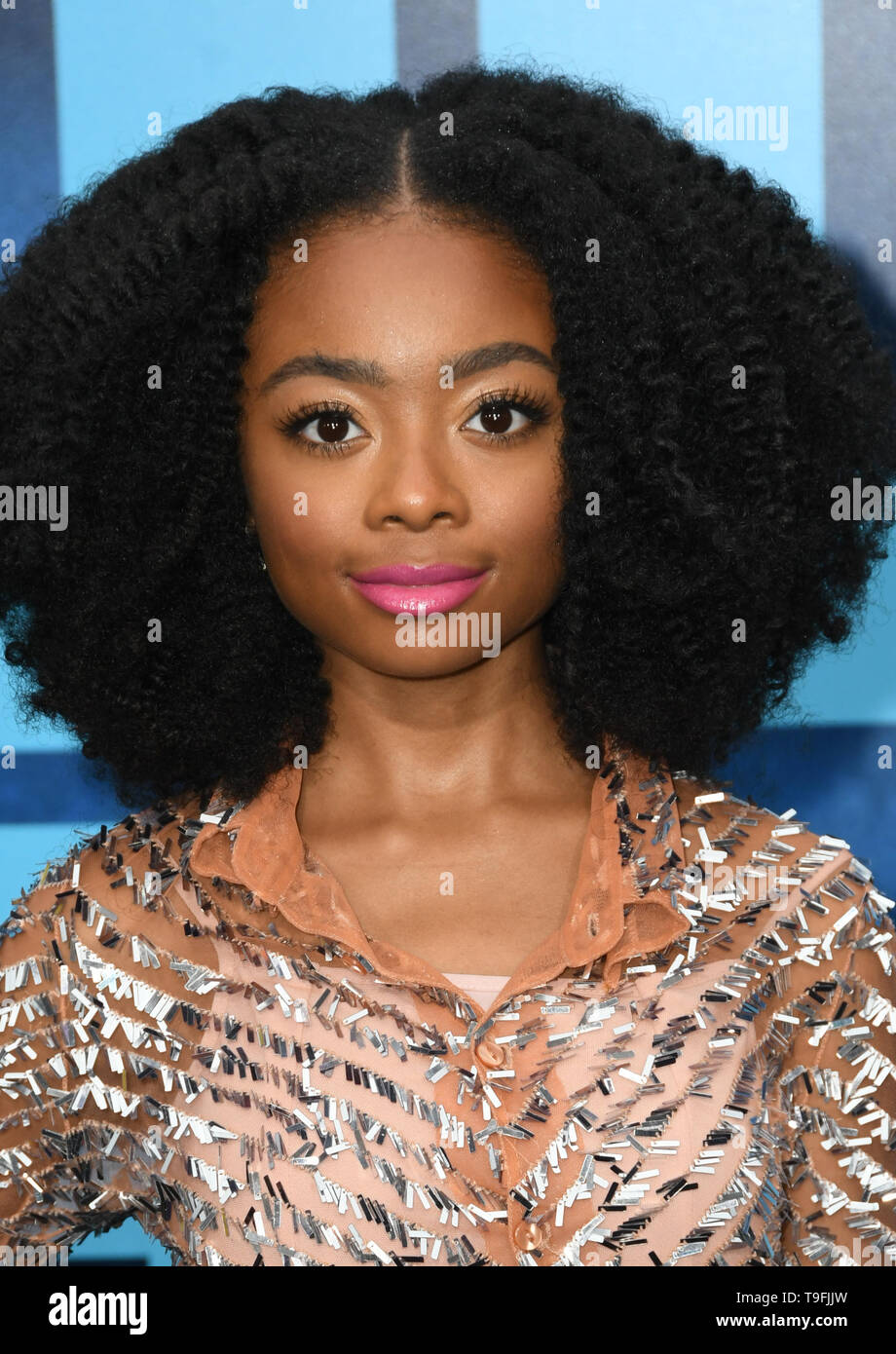 18 May 2019 - Hollywood, California - Skai Jackson. "Godzilla: King Of