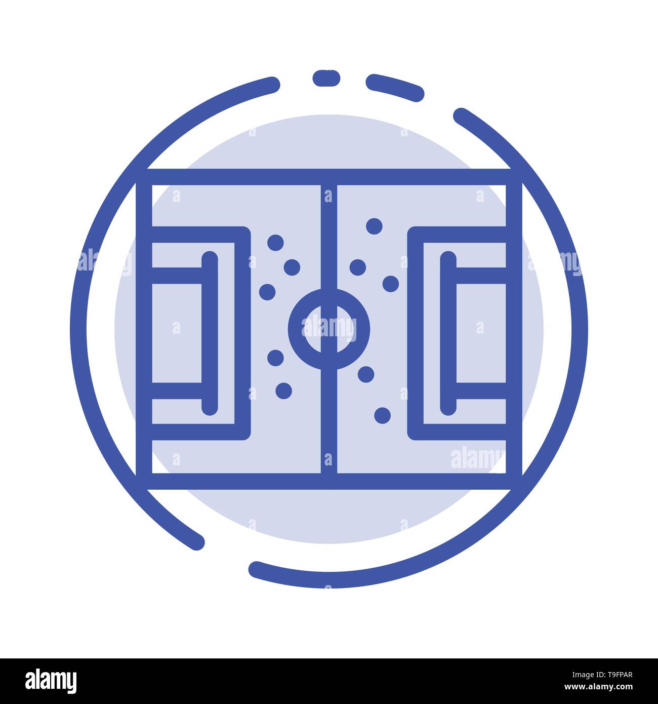 Midfield view Cut Out Stock Images &amp; Pictures - Alamy