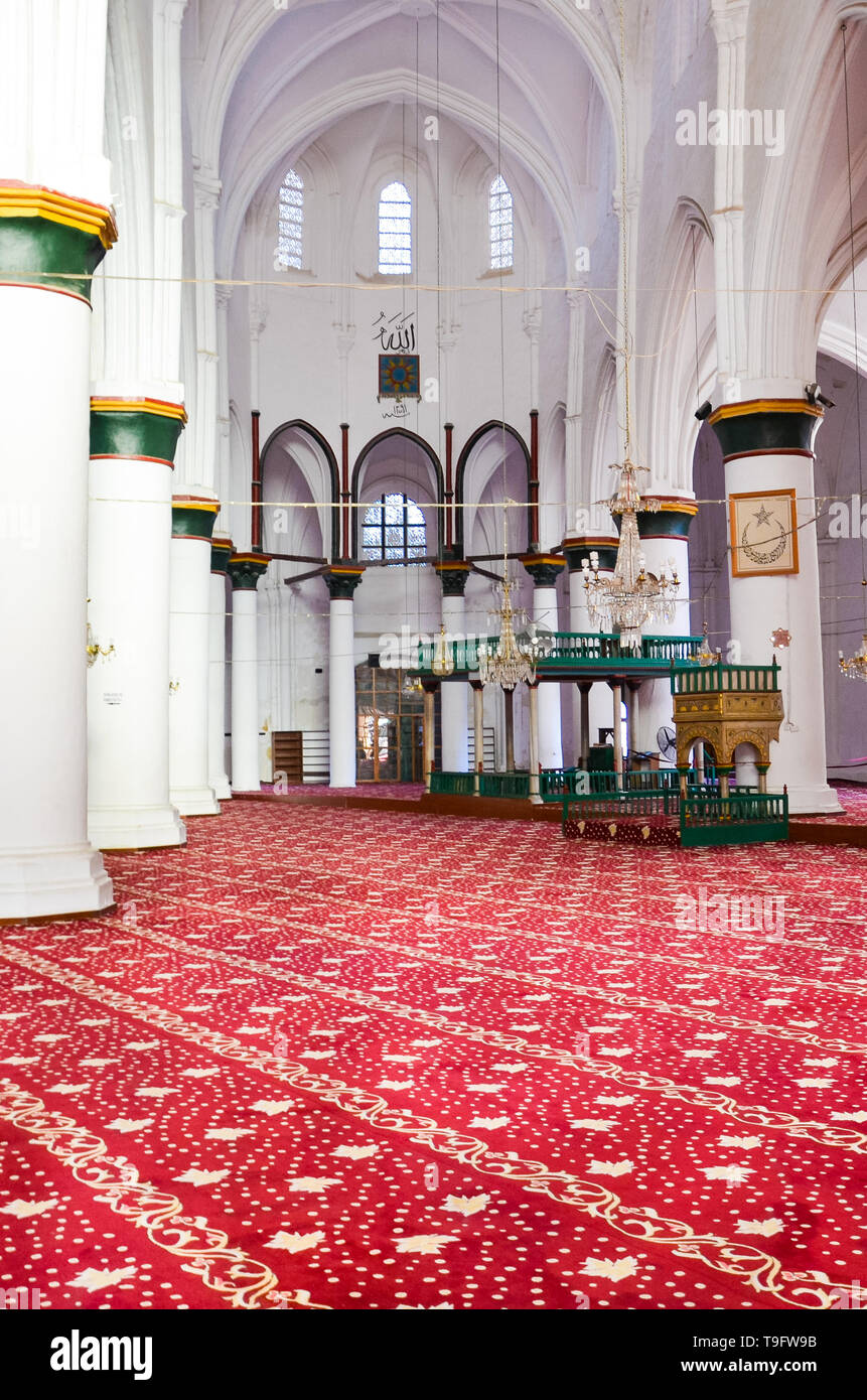 Nicosia, Cyprus Oct 4th 2018 Beautifully decorated interior of