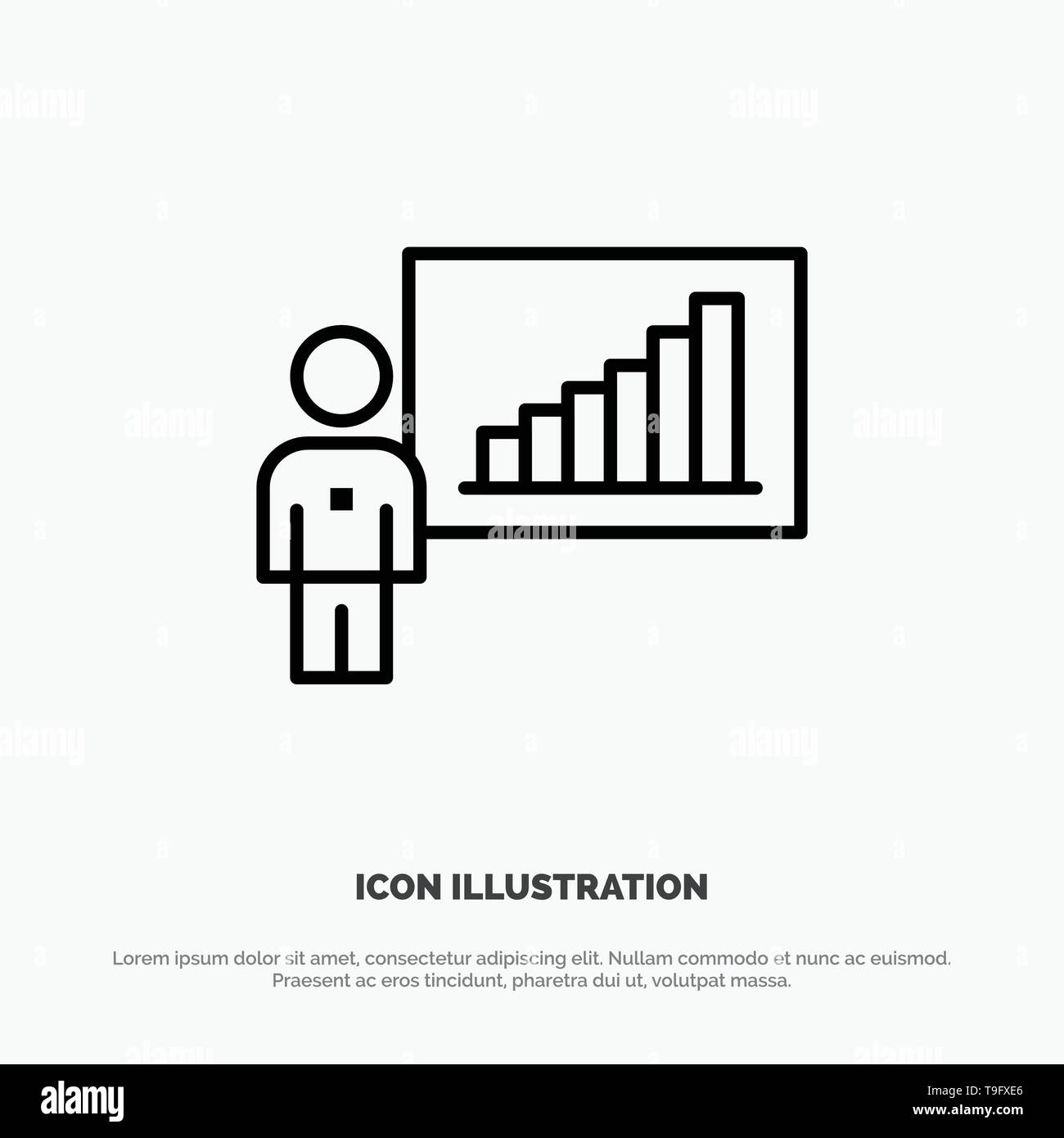 Chart of success Stock Vector Images - Alamy