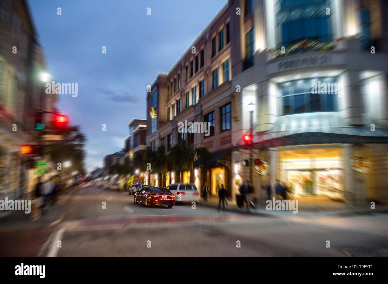 King Street, Charleston, South Carolina Stock Photo Alamy