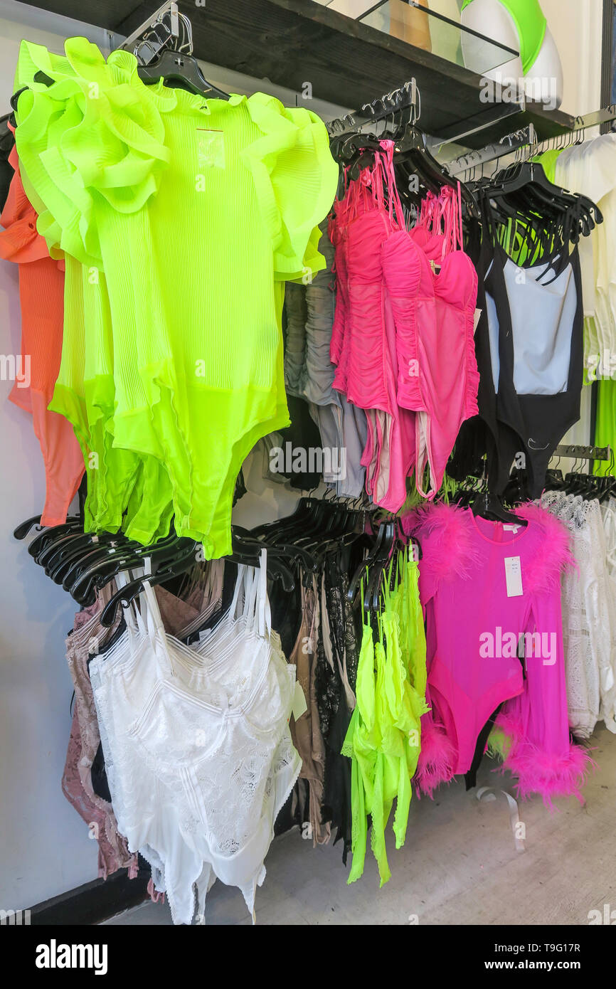 Mystique Boutique is in SoHo, NYC USA Stock Photo