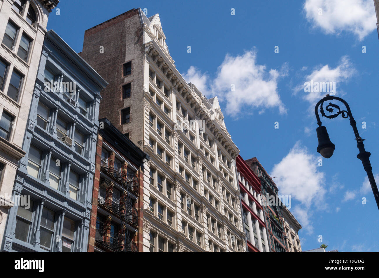 Broadway in SoHo is an historic district, NYC, USA Stock Photo