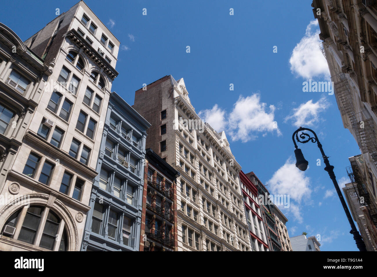 Broadway in SoHo is an historic district, NYC, USA Stock Photo