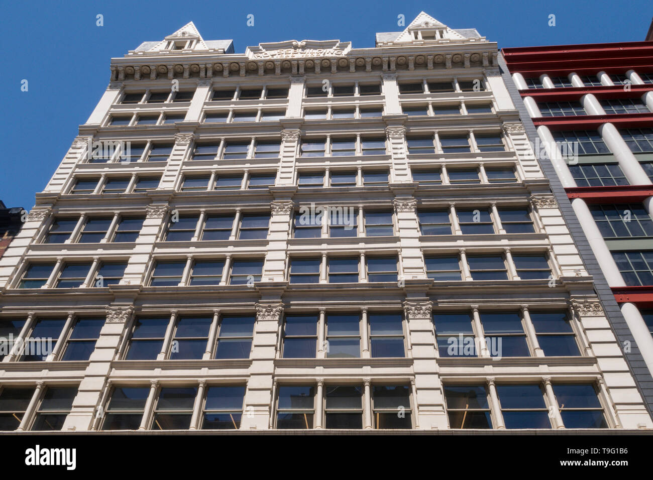 Broadway in SoHo is an historic district, NYC, USA Stock Photo