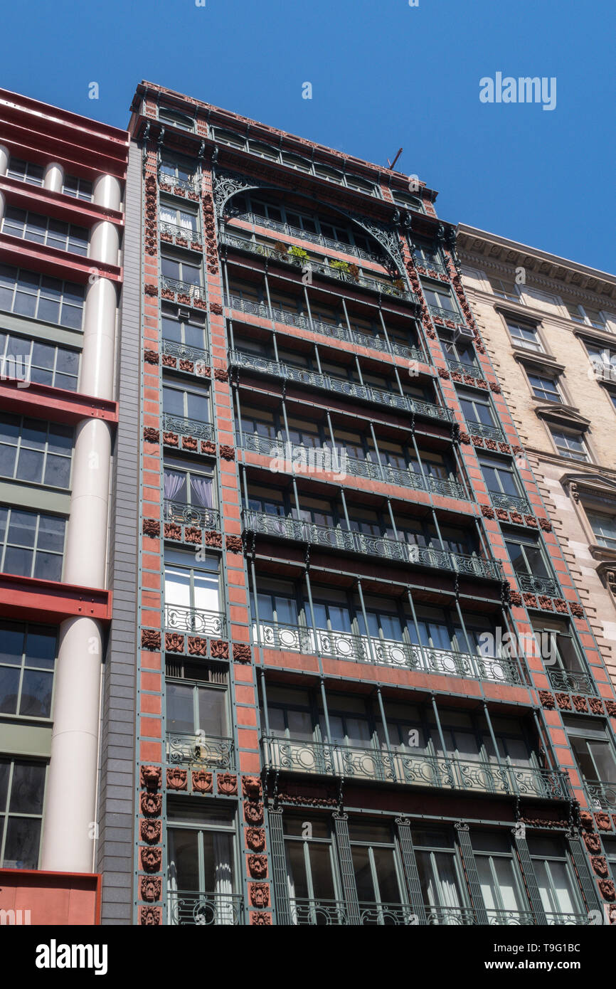 Broadway in SoHo is an historic district, NYC, USA Stock Photo