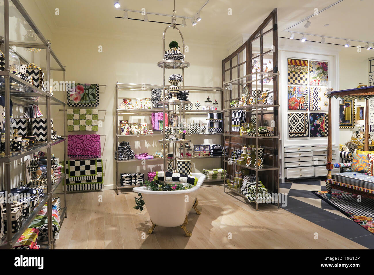 MacKenzieChilds Store Interior, NYC Stock Photo Alamy