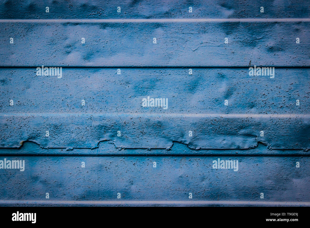 Blue corrugated sheet hires stock photography and images Alamy