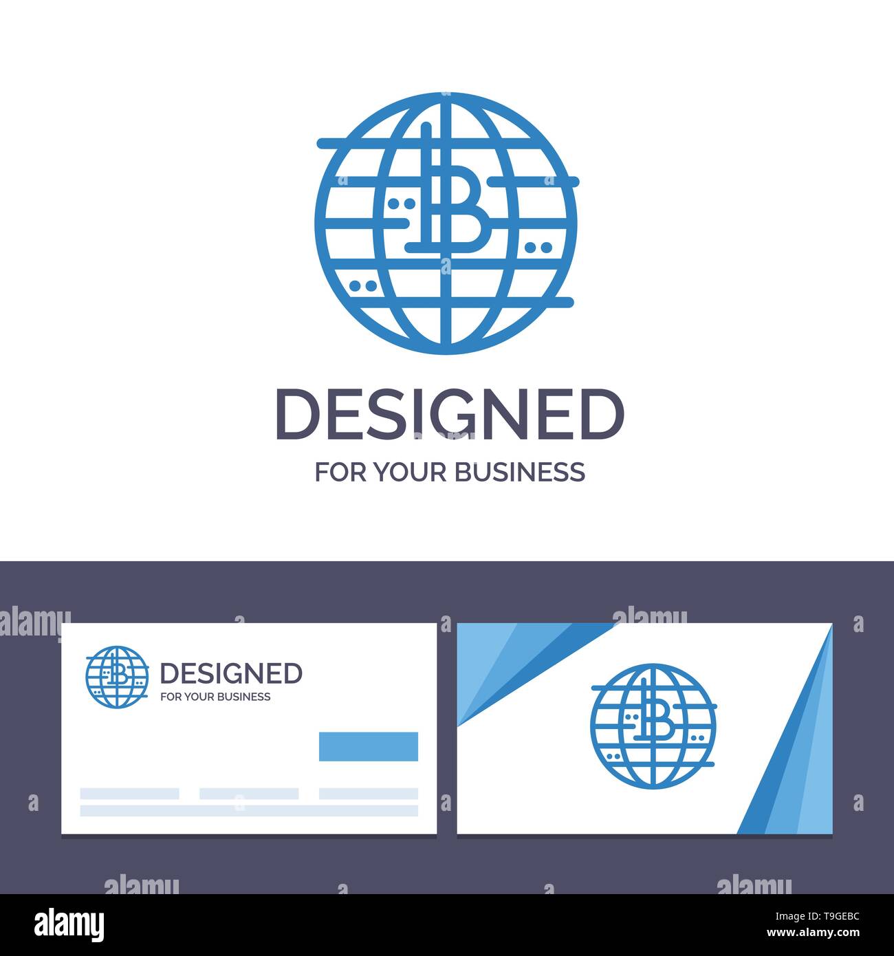 Creative Business Card and Logo template Future Money, Bitcoin, Block  chain, Crypto currency, Decentralized Vector Illustration Stock Vector  Image & Art - Alamy