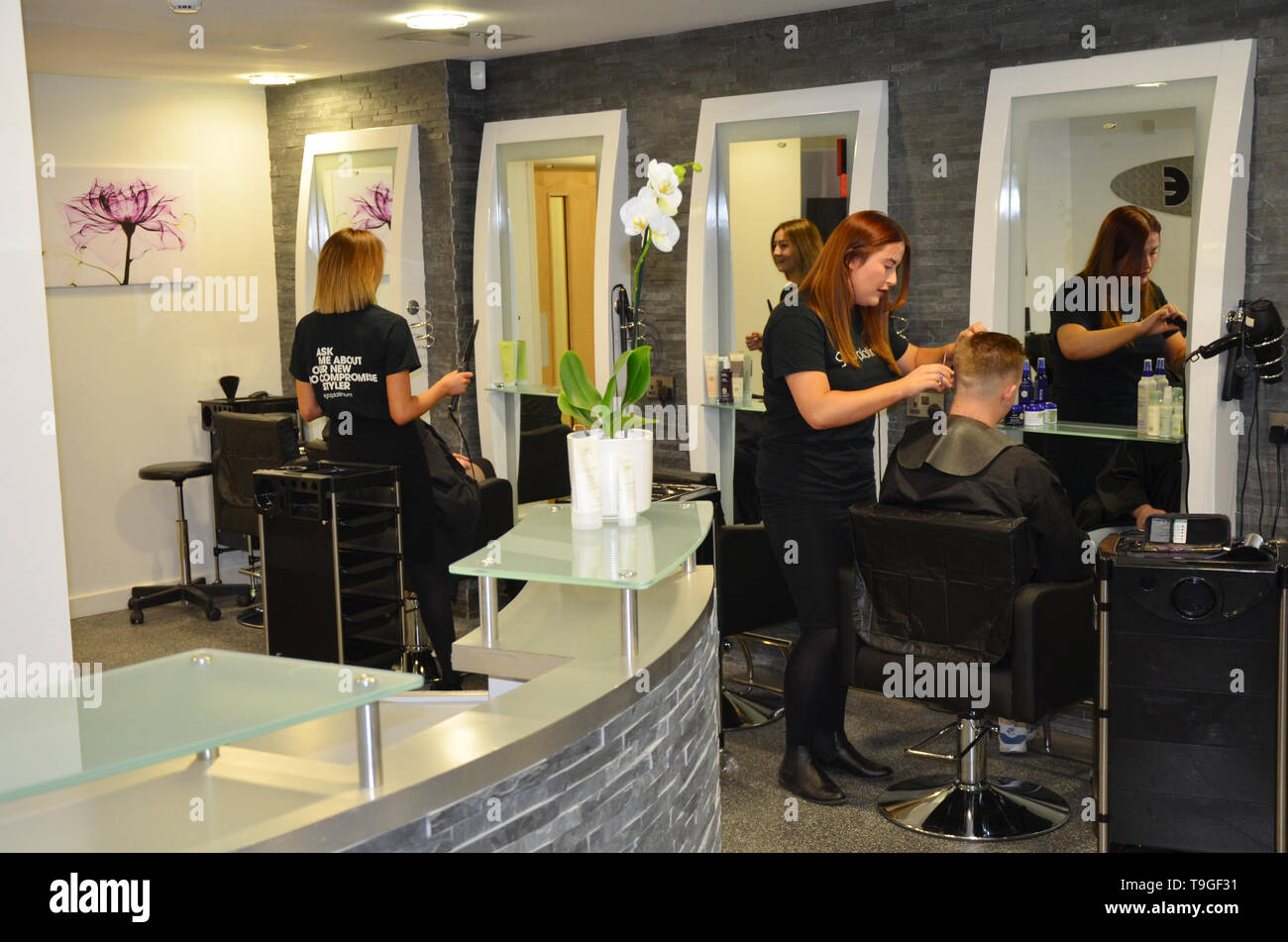 hair and beauty salon Stock Photo - Alamy hair and beauty salon Stock Photo - Alamy
