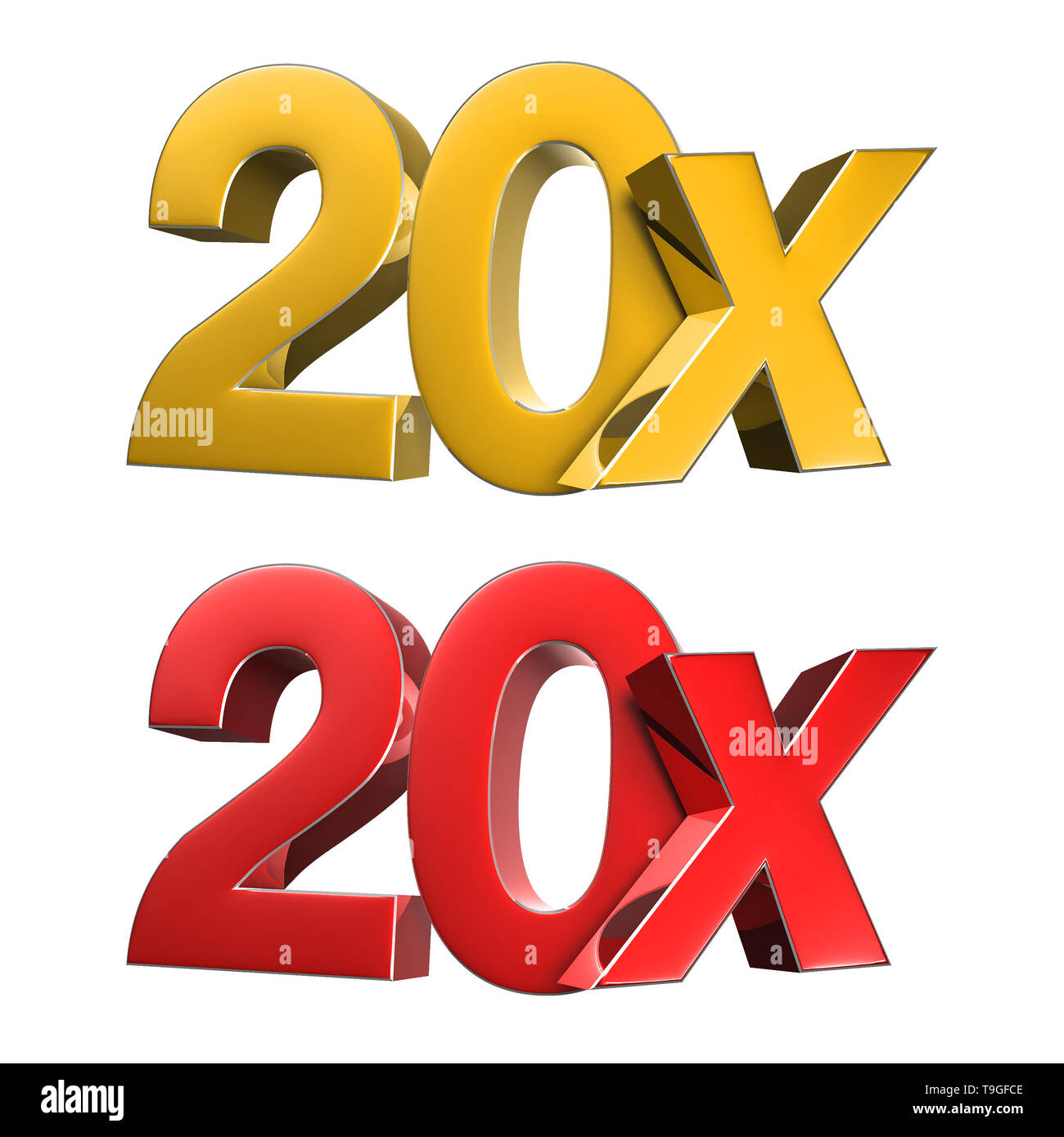X20 Cut Out Stock Images & Pictures - Alamy
