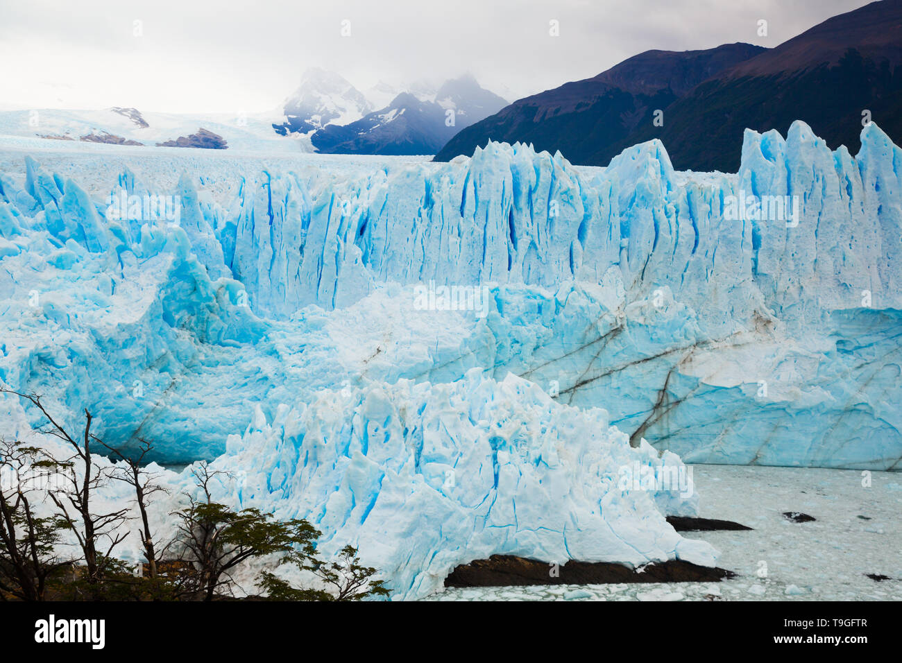 Glacier Perito Moreno Glaciar Perito Moreno Southeast Of Argentina Province Santa Cruz Stock Photo Alamy