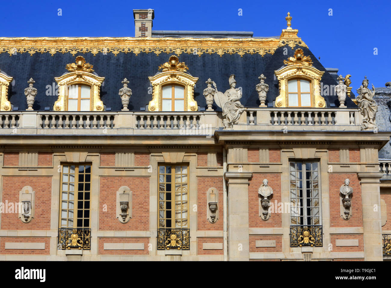 Château de Versailles. / Palace of Versailles. Stock Photo