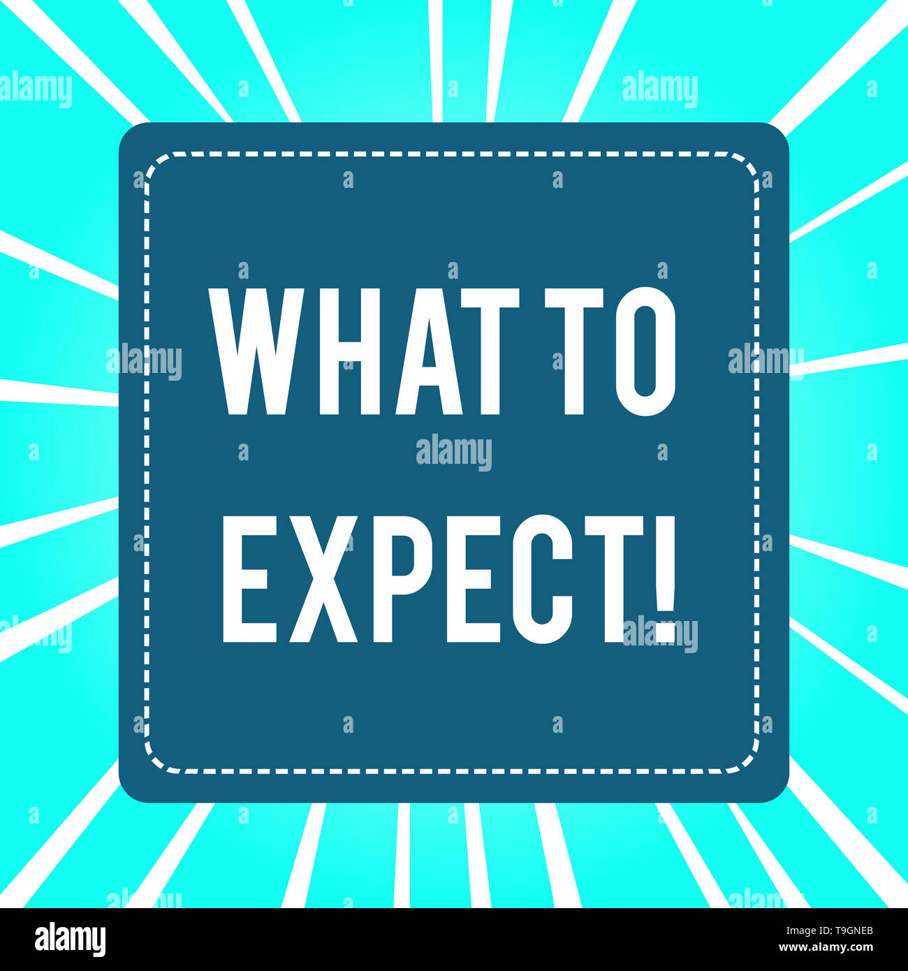 Handwriting Text What To Expect Conceptual Photo Asking About Regard Something As Likely To Happen Occur Stock Photo Alamy
