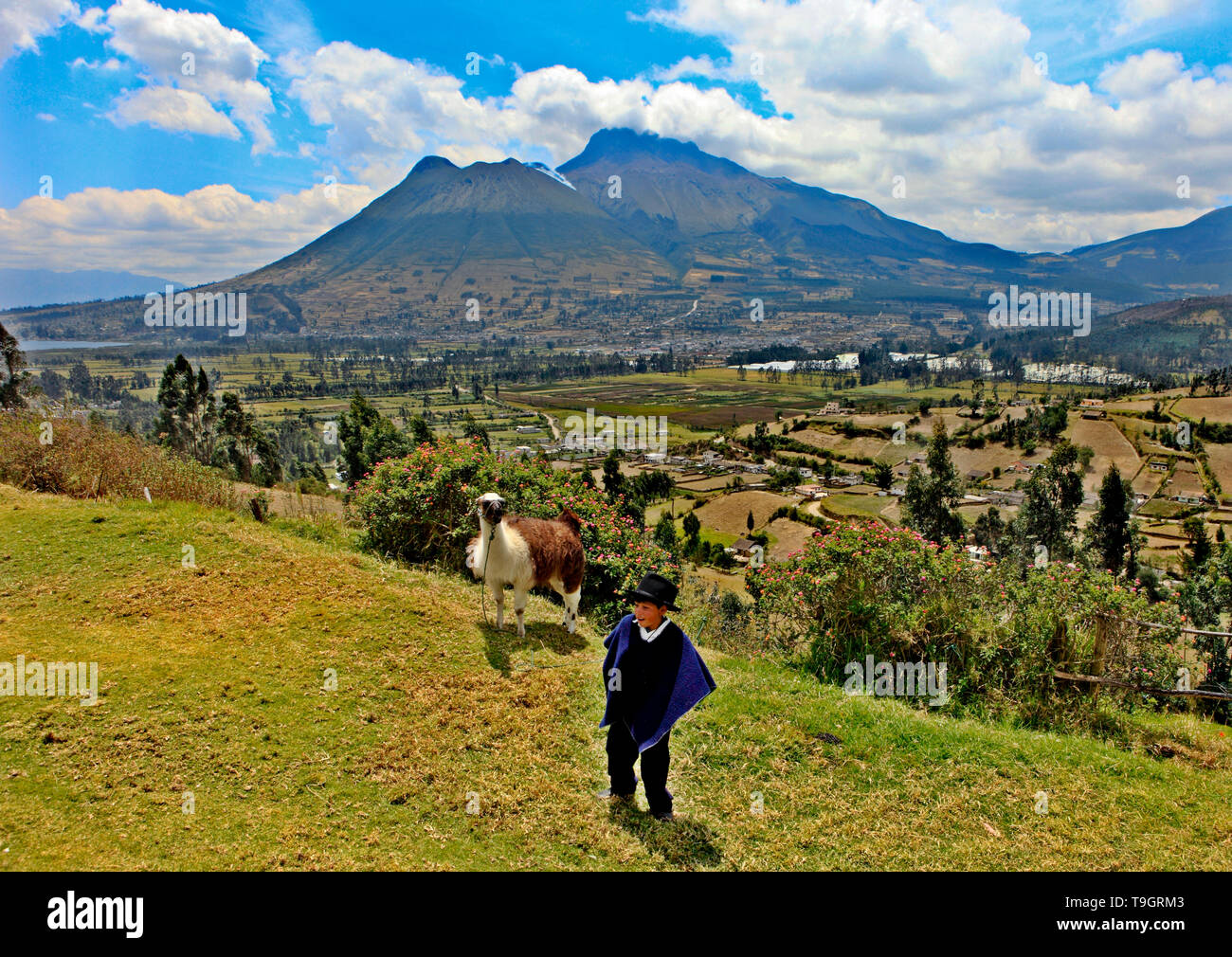 Imbabura Volcano, Volcan Imbabura, Quito, Ecuador Stock Photo