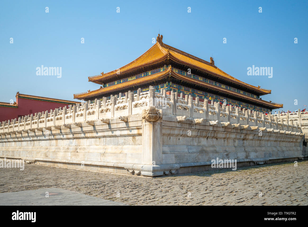 forbidden city in beijing, capital of china Stock Photo
