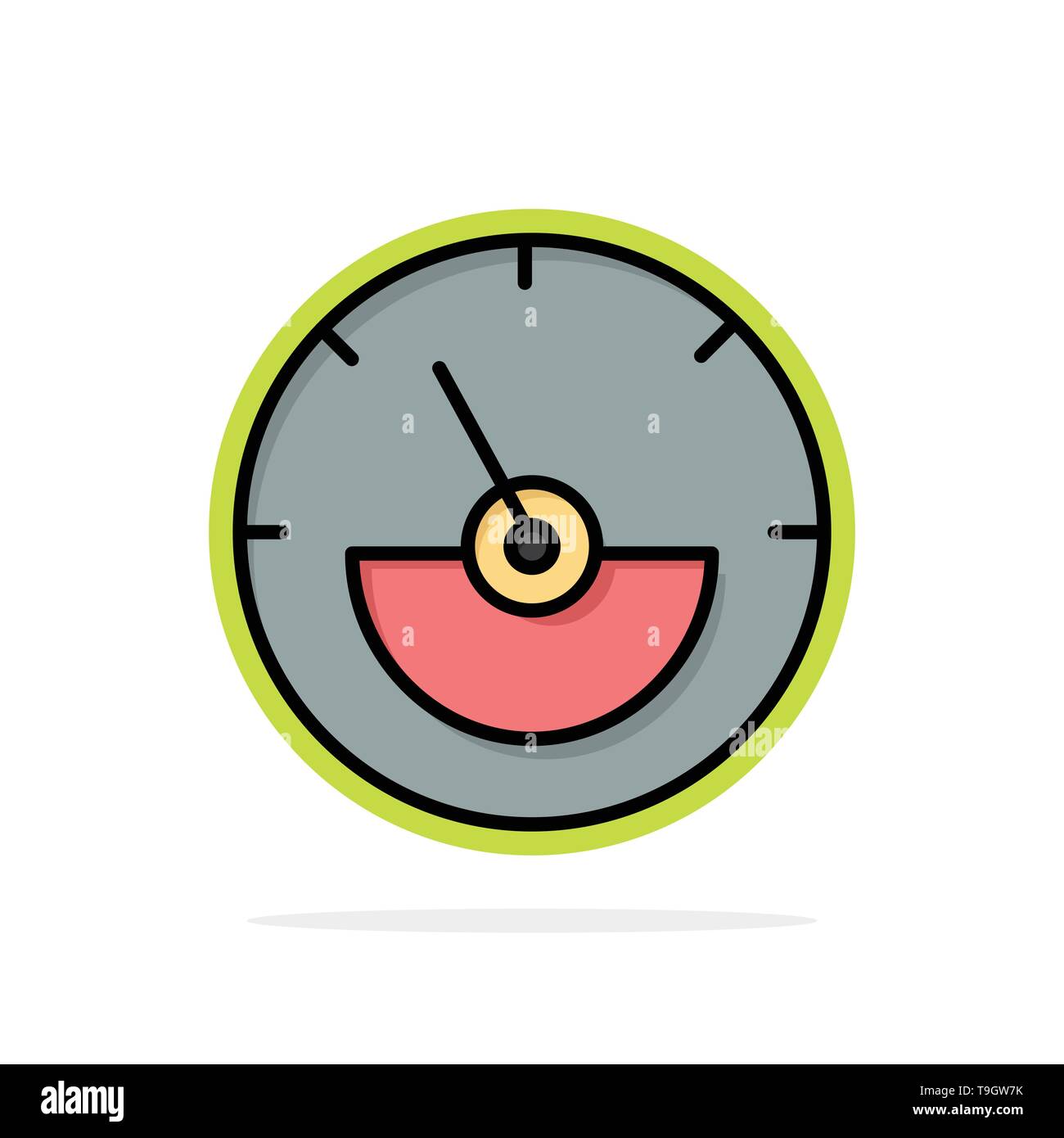 Ampere, Ampere Meter, Electrical, Energy Abstract Circle Background
