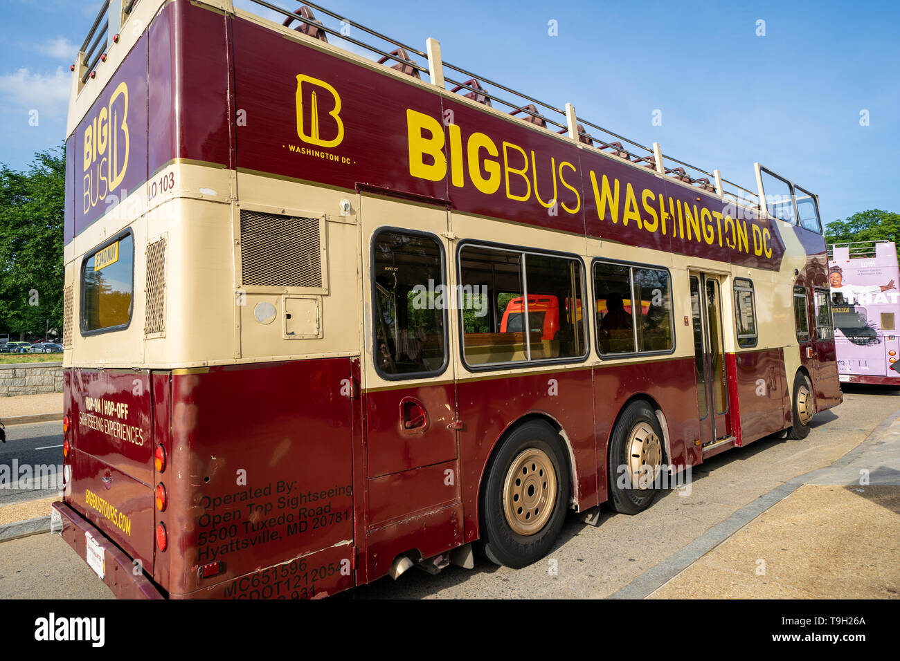 Ônibus turístico de Washington DC, Big Bus Washington DC