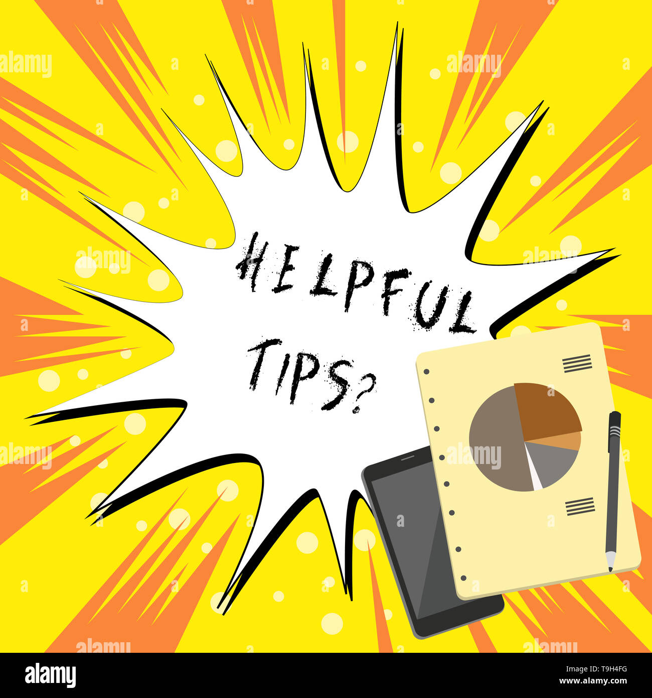 Text sign showing Helpful Tips Question. Business photo text secret ...
