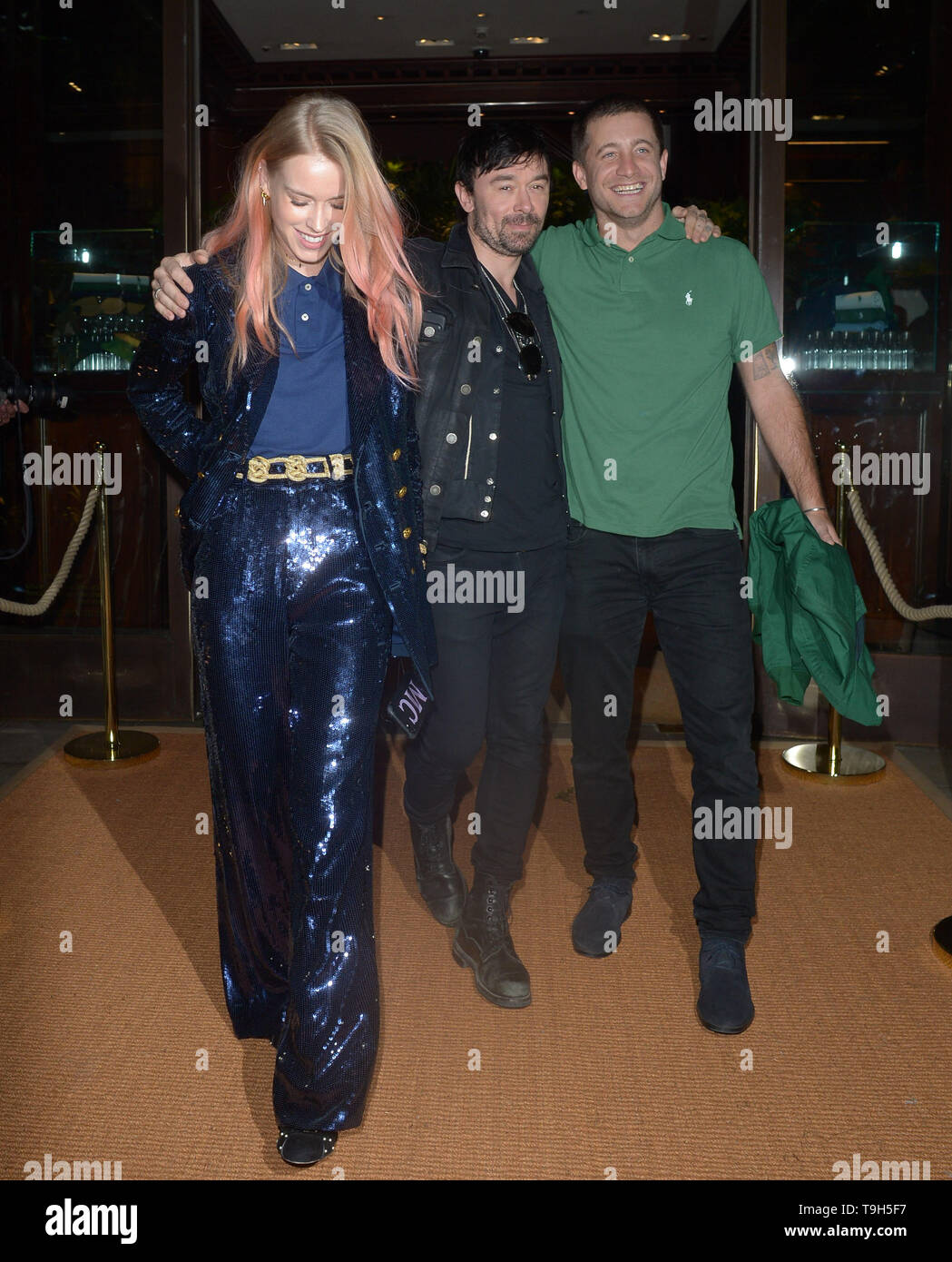 Various celebrities attend Polo Ralph Lauren The Earth Polo Party  Featuring: Mary Charteris Tyrone Wood Where: London, United Kingdom When:  17 Apr 2019 Credit: WENN.com Stock Photo - Alamy