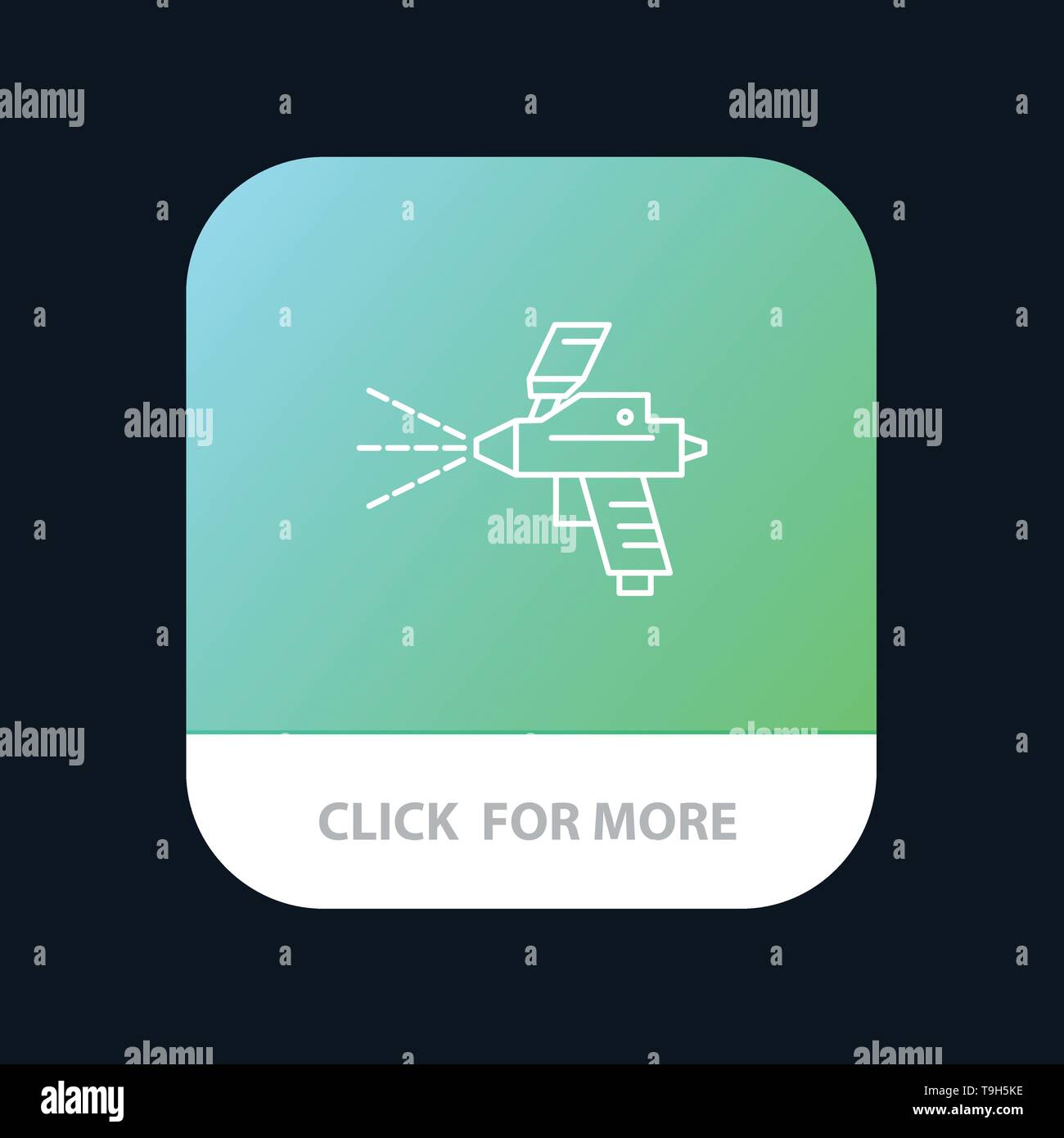 Spray Paint Gun Construction Mobile App Button Android And Ios Line Version Stock Vector Image Art Alamy Spray Paint Gun Construction Mobile App Button Android And Ios Line Version Stock Vector Image Art Alamy