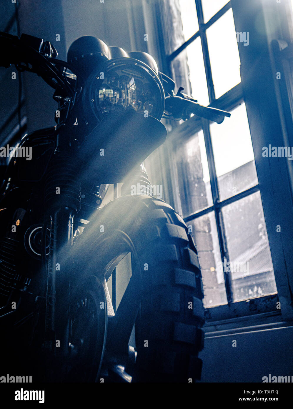 Modified custom motorcycle bike hi-res stock photography and images - Alamy