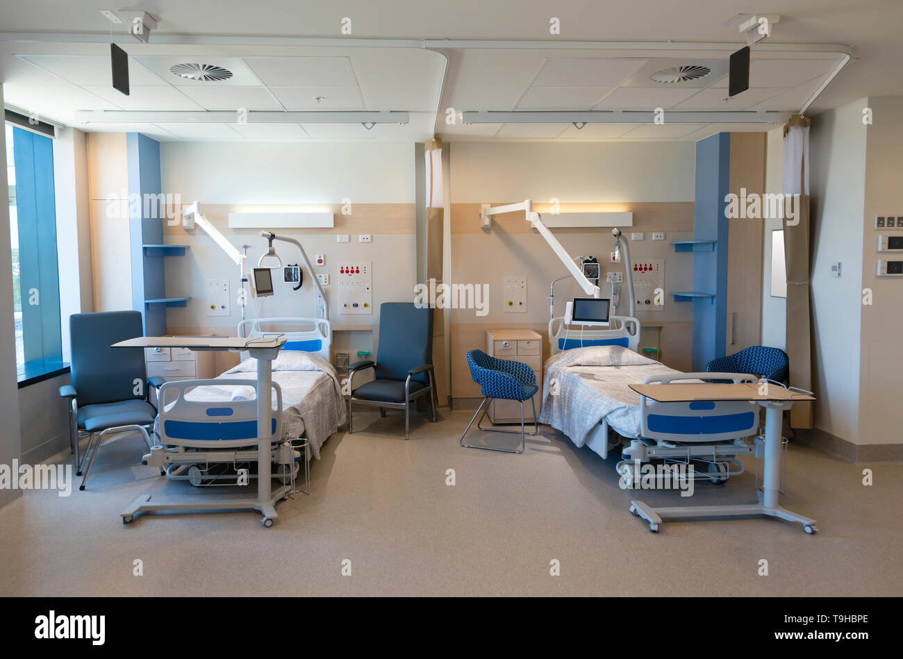 Clean Hospital Room Stock Photo Alamy